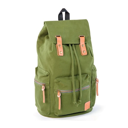 Sydney Paige X Bazic Products GUIDI Rucksack Backpack, 18in., Green 1118